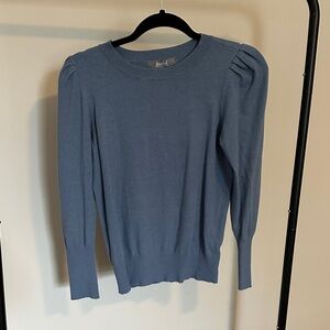 Blue Long Sleeve Sweater